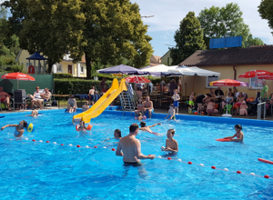 Renovierung im Freibad