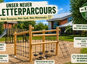 Kletterparcours für die Grundschule Leezdorf