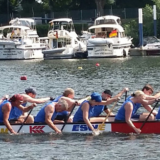 Neues Drachenboot für die Paddler-Gilde Amöneburg e.V.