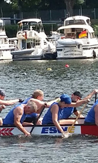 Neues Drachenboot für die Paddler-Gilde Amöneburg e.V.