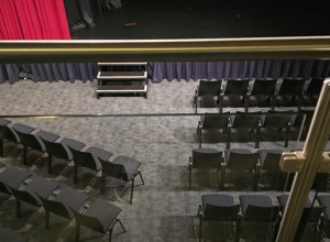 Freie Sicht auf der Empore