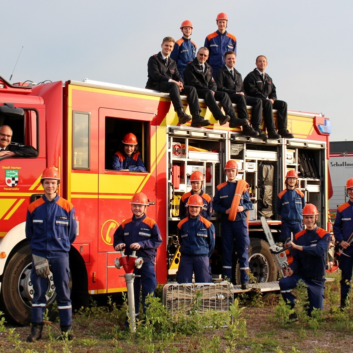Info-Werbestand für die Jugendfeuerwehr