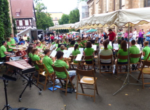 Jugendkapelle Kirchheim Orchesterreise Rambouillet