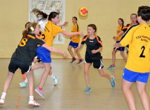 Nachwuchs-Handballcamp mit Dago Leukefeld