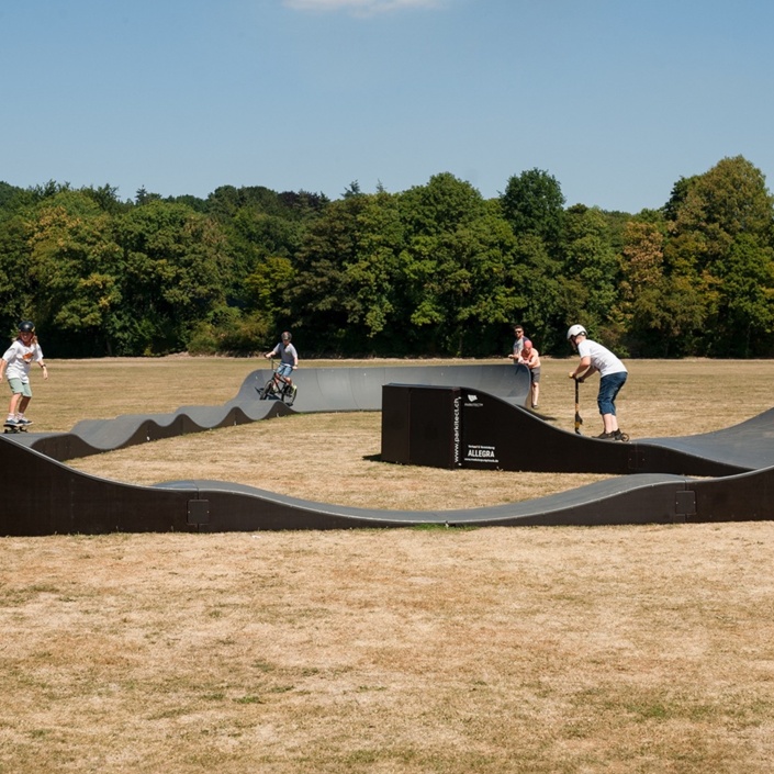 mobiler Pumptrack für das Westmünsterland