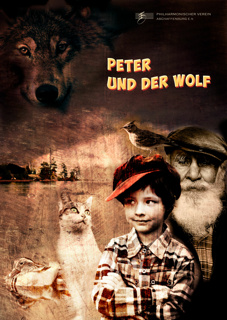 Kunstdruck &quot;Peter und der Wolf&quot;