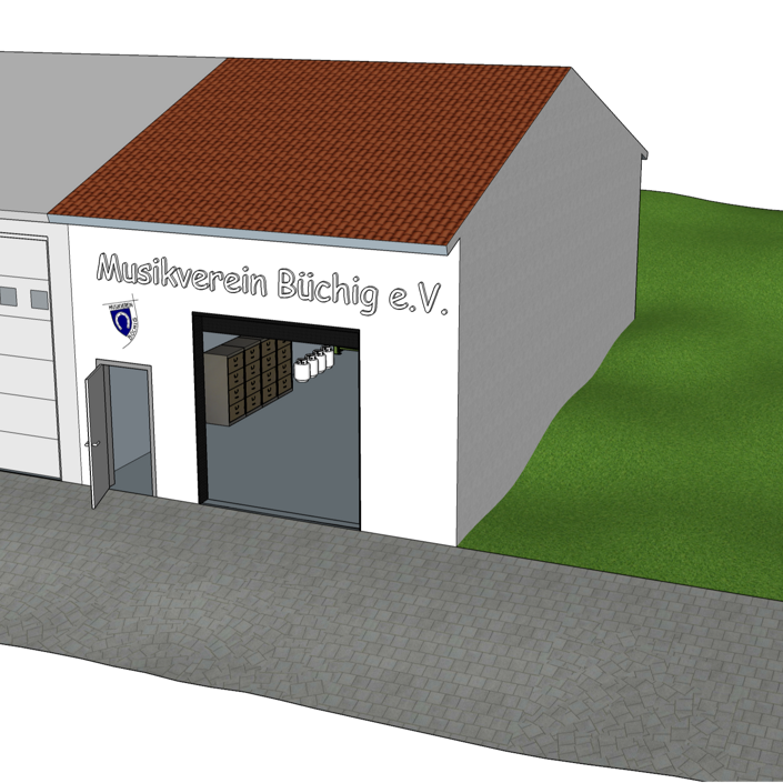 Neubau einer Vereinsgarage
