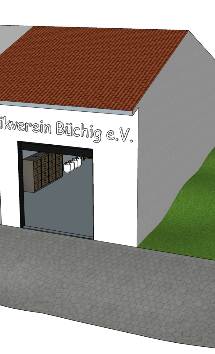 Neubau einer Vereinsgarage