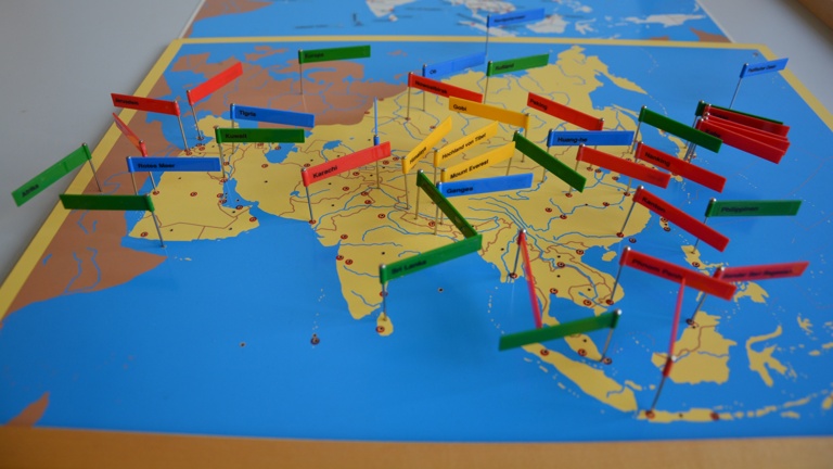 Montessori-Material für die weiterführende Montessori-Schule Trier