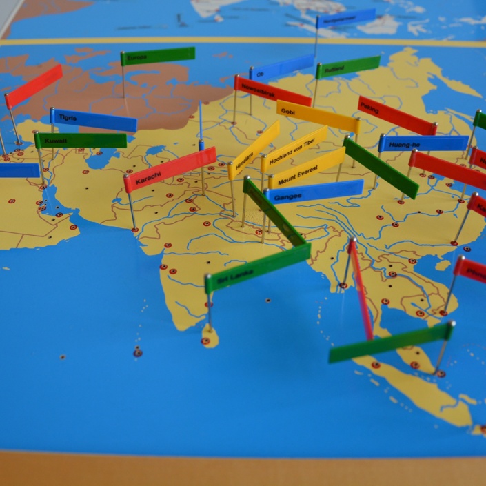 Montessori-Material für die weiterführende Montessori-Schule Trier