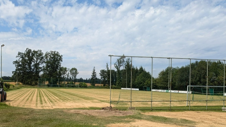 Sanierung Trainingsplatz SV-DJK Wittibreut