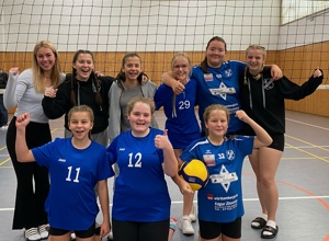 Neue Volleyballtrikots für den SC Weiler