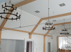 Eine neue Inneneinrichtung für den Eckenhääner Saal