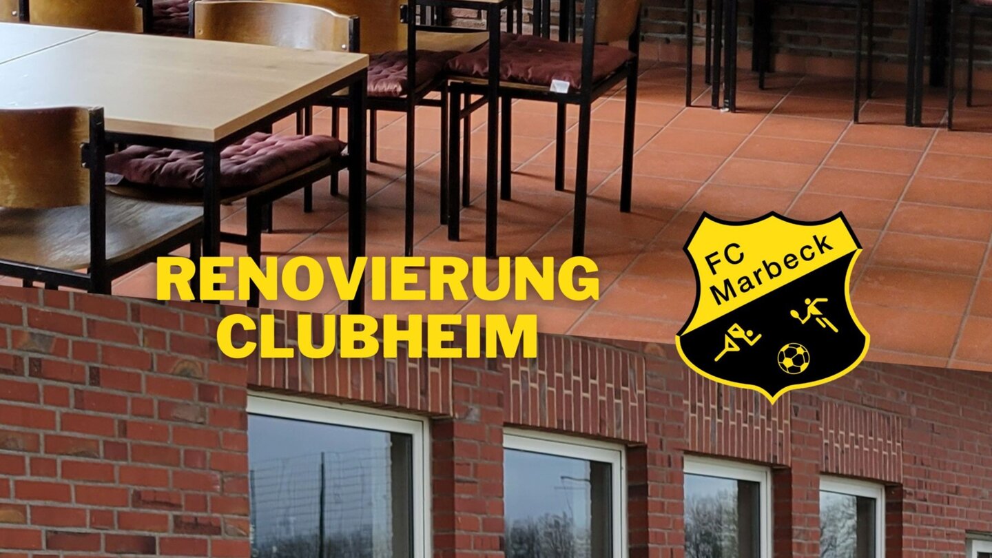 Renovierung Clubheim FC Marbeck - Viele schaffen mehr