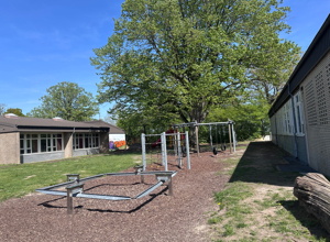 Kletterspinne für den Schulhof