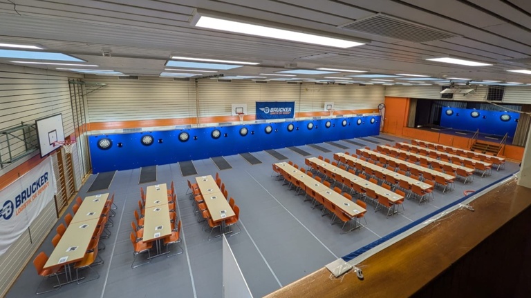 16 neue Steeldart-Anlagen für die Dartfreunde Bopfingen