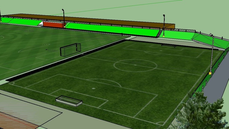 Kunstrasen Jugendspielfeld der SG-HW e.V.