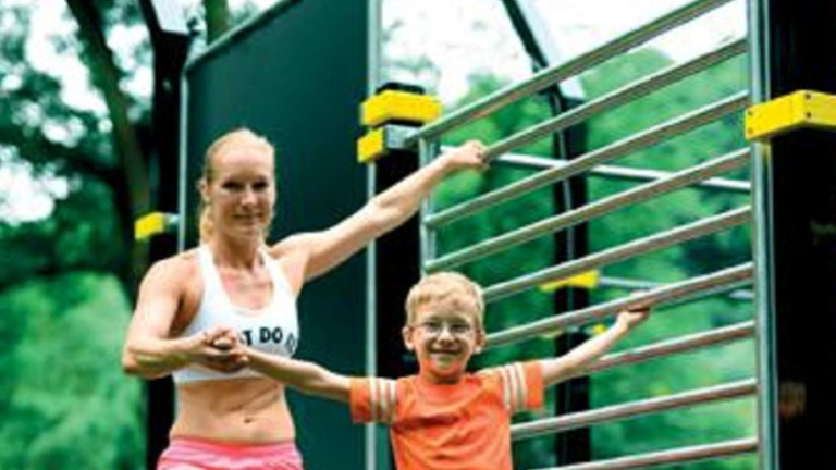 Calisthenics-Park-Bexbach Fallschutzboden