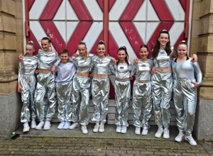 Cooles Outfit für die HipHop-Dancer des VfL Ostdorf