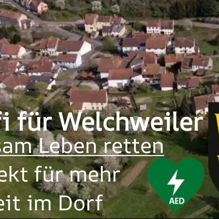 Ein Defibrillator für Welchweiler