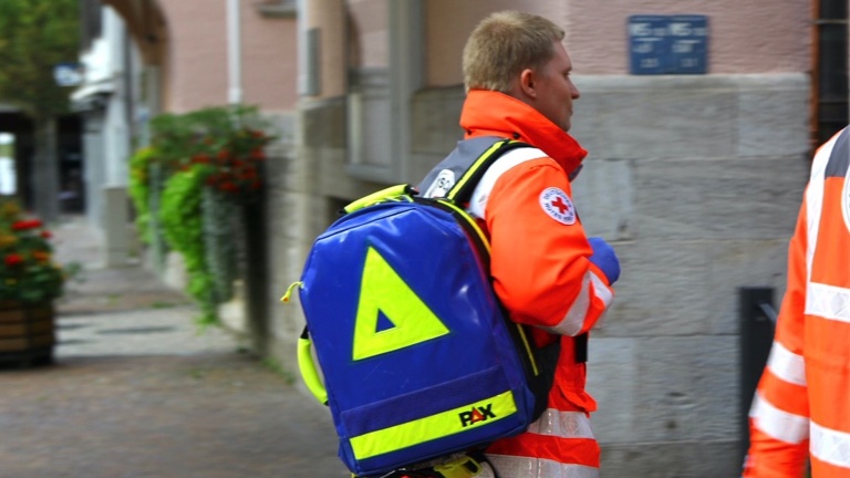 Notfallrucksäcke DRK Bereitschaft Geislingen-Oberes Filstal