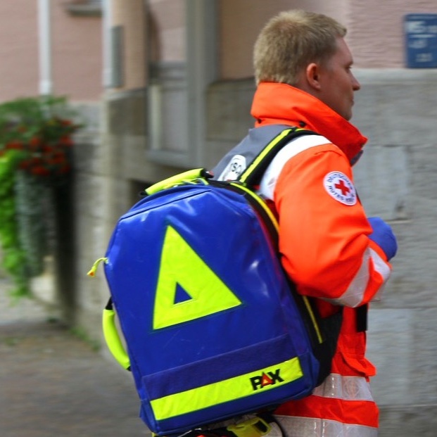 Notfallrucksäcke DRK Bereitschaft Geislingen-Oberes Filstal