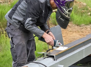 Motor für Fangkorb