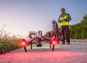 Wärmebilddrohne für Rehkitzsuche/Rettungseinsätze