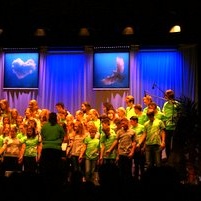 Musicals in gutem Licht:  Ein "Backdrop" für ADONIA-Pfalz