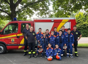 Jugendfeuerwehr Zelt Goddert