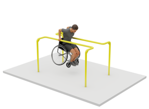 Sportgeräte für Menschen mit körperlichen Einschränkungen