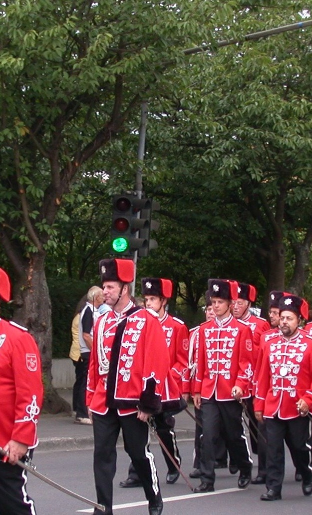 Neue Standarte für die Roten Husaren Morken Harff