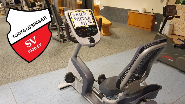 Ein neues Liegefahrrad für die Fitnesshalle