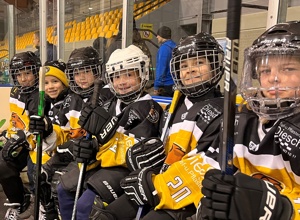 Unterstuetzung der Eishockey-Kids in Bitburg!