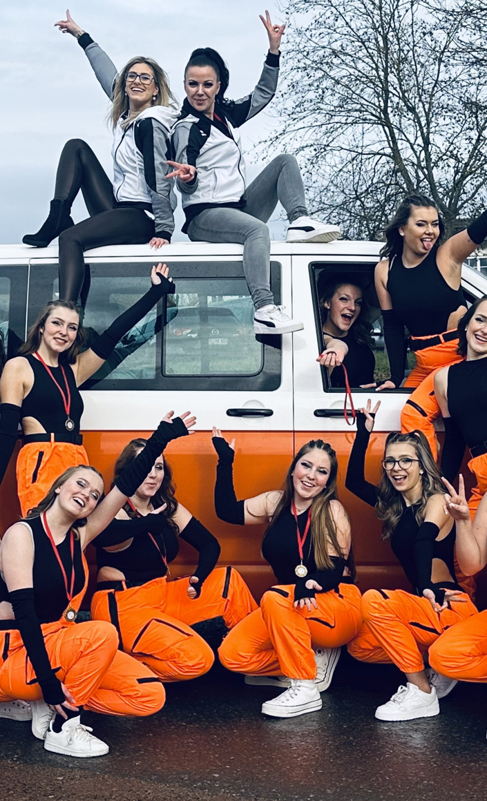 Turnmatten für Hebe & Sprungübungen - Tanzgruppe Insinity