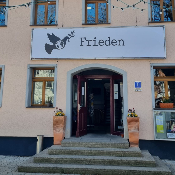 Treppensteiger für das Kartenbüro im Theater Lindenhof