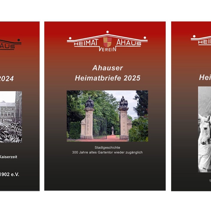 Ahauser Heimatbriefe 2026