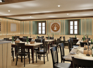 Renovierung der großen Gaststube des Schuihaus Unterweikertshofen